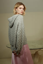 Load image into Gallery viewer, NAMA HOODIE | PALE GREY MELANGE