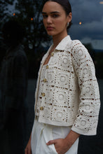 Load image into Gallery viewer, TASHA CROP JACKET | IVORY