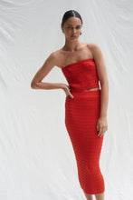 Load image into Gallery viewer, CARRIE STRIPE TUBE SKIRT