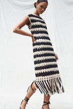 Load image into Gallery viewer, SHAYA STRIPE CROCHET DRESS | IG ARCHIVE SALE | ONE LEFT: 1X XS/S (WORKS FOR M/L)