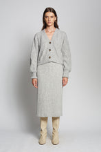 Load image into Gallery viewer, FARA CARDI | PALE GREY MELANGE