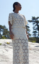 Load image into Gallery viewer, KARA CROCHET TOP | IVORY