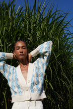 Load image into Gallery viewer, LUNA CARDI | IVORY + ROSSO