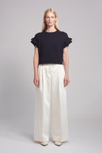 Load image into Gallery viewer, TANYA RUFFLE TANK | BLACK