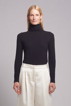 Load image into Gallery viewer, ANA T-NECK KNIT | BLACK