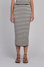 Load image into Gallery viewer, CARRIE STRIPE TUBE SKIRT
