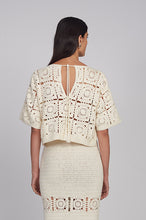 Load image into Gallery viewer, ARDEN CROCHET TOP | IVORY
