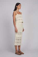 Load image into Gallery viewer, IOLA CROCHET TOP | IVORY