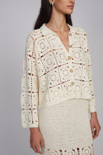 Load image into Gallery viewer, TASHA CROP JACKET | IVORY