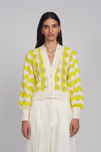 Load image into Gallery viewer, LUNA CARDI | IVORY + LIMONE