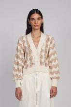 Load image into Gallery viewer, LUNA CARDI | IVORY + SAND