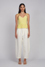 Load image into Gallery viewer, MALI STRIPE CAMI | IVORY/LIMONE STRIPE