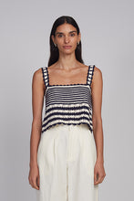 Load image into Gallery viewer, CARIA STRIPE CROCHET TOP