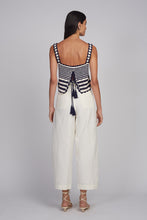 Load image into Gallery viewer, CARIA STRIPE CROCHET TOP