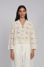 Load image into Gallery viewer, TASHA CROP JACKET | IVORY