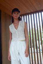 Load image into Gallery viewer, ELLIE CROCHET VEST