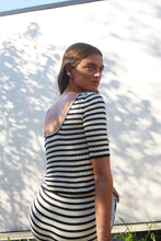 Load image into Gallery viewer, CARRIE STRIPE TUBE SKIRT