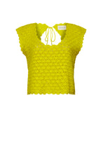 Load image into Gallery viewer, ZARIA CROCHET TOP | LIMONE