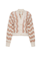 Load image into Gallery viewer, LUNA CARDI | IVORY + SAND