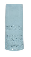 Load image into Gallery viewer, JANA CROCHET SKIRT | SKYE BLUE