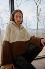 Load image into Gallery viewer, UMA COLOR-BLOCK PONCHO