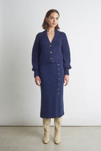 Load image into Gallery viewer, SHAYA SKIRT | NAVY