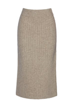 Load image into Gallery viewer, PIA TUBE SKIRT | OATMEAL MELANGE