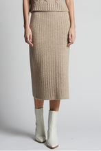 Load image into Gallery viewer, PIA TUBE SKIRT | OATMEAL MELANGE