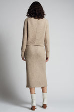 Load image into Gallery viewer, PIA TUBE SKIRT | OATMEAL MELANGE