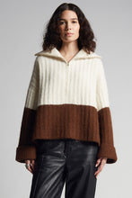 Load image into Gallery viewer, UMA COLOR-BLOCK PONCHO