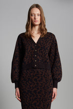 Load image into Gallery viewer, RUMI CARDI | BLACK/ESPRESSO