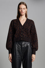 Load image into Gallery viewer, RUMI CARDI | BLACK/ESPRESSO
