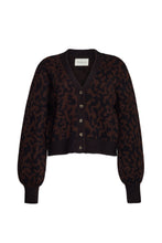 Load image into Gallery viewer, RUMI CARDI | BLACK/ESPRESSO