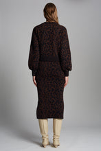 Load image into Gallery viewer, JUNO SKIRT | BLACK + ESPRESSO