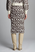 Load image into Gallery viewer, JUNO SKIRT | IVORY + ESPRESSO