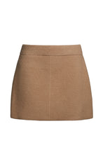 Load image into Gallery viewer, LYDIA MINI SKIRT | PALE CAMEL