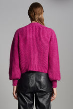 Load image into Gallery viewer, SARA CARDI | FUCHSIA