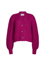 Load image into Gallery viewer, SARA CARDI | FUCHSIA