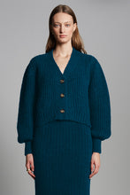 Load image into Gallery viewer, SARA CARDI | REGAL GREEN