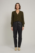 Load image into Gallery viewer, SARA CARDI | OLIVE