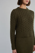 Load image into Gallery viewer, AMARA SWEATER | DARK OLIVE