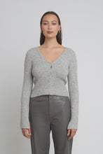 Load image into Gallery viewer, JENNI CARDI | PALE GREY MELANGE
