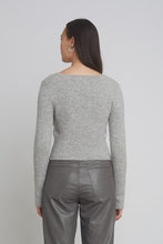 Load image into Gallery viewer, JENNI CARDI | PALE GREY MELANGE