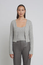 Load image into Gallery viewer, JENNI CARDI | PALE GREY MELANGE