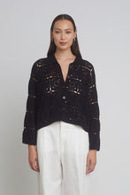 Load image into Gallery viewer, TASHA CROP JACKET | BLACK