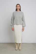 Load image into Gallery viewer, VAIDA SWEATER | PALE GREY MELANGE