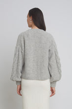 Load image into Gallery viewer, VAIDA SWEATER | PALE GREY MELANGE