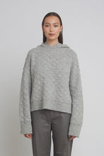 Load image into Gallery viewer, NAMA HOODIE | PALE GREY MELANGE