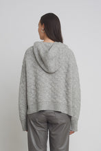 Load image into Gallery viewer, NAMA HOODIE | PALE GREY MELANGE