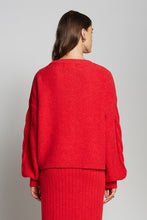 Load image into Gallery viewer, VAIDA SWEATER | SCARLET